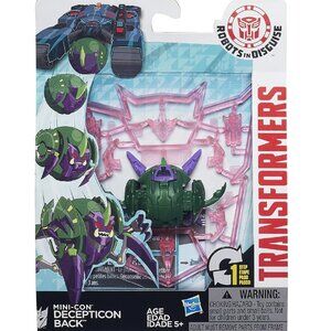 Transformers RID Robots in Disguise Mini-Con Decepticon BACK Action Figure 2015